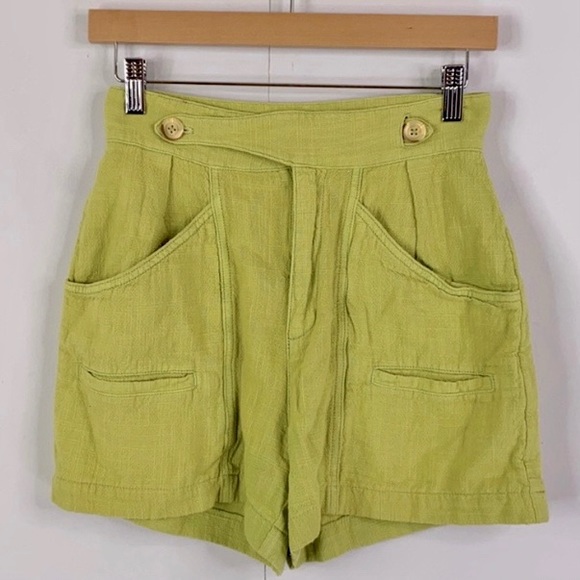 Free People Aloha Linen Shorts - Picture 5 of 16